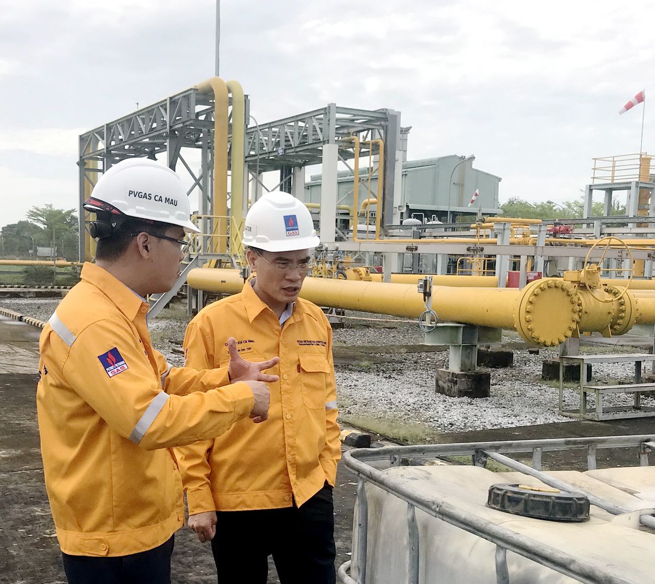 Tổng Giám đốc PV GAS đến thăm và kiểm tra hoạt động SXKD của KCM Tổng Giám đốc PV GAS đến thăm và kiểm tra hoạt động SXKD của KCM