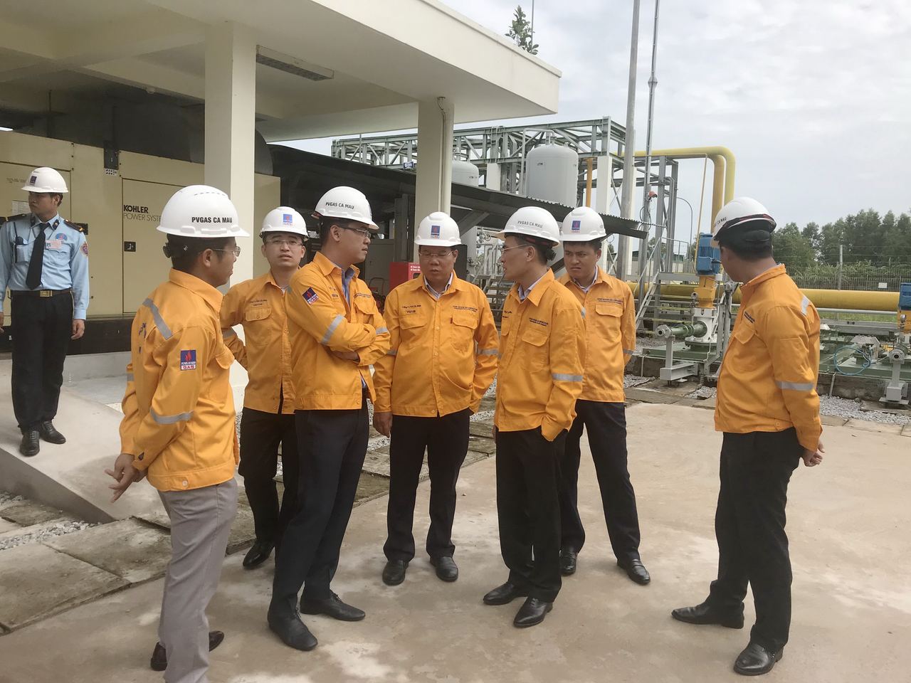 Tổng Giám đốc PV GAS đến thăm và kiểm tra hoạt động SXKD của KCM Tổng Giám đốc PV GAS đến thăm và kiểm tra hoạt động SXKD của KCM