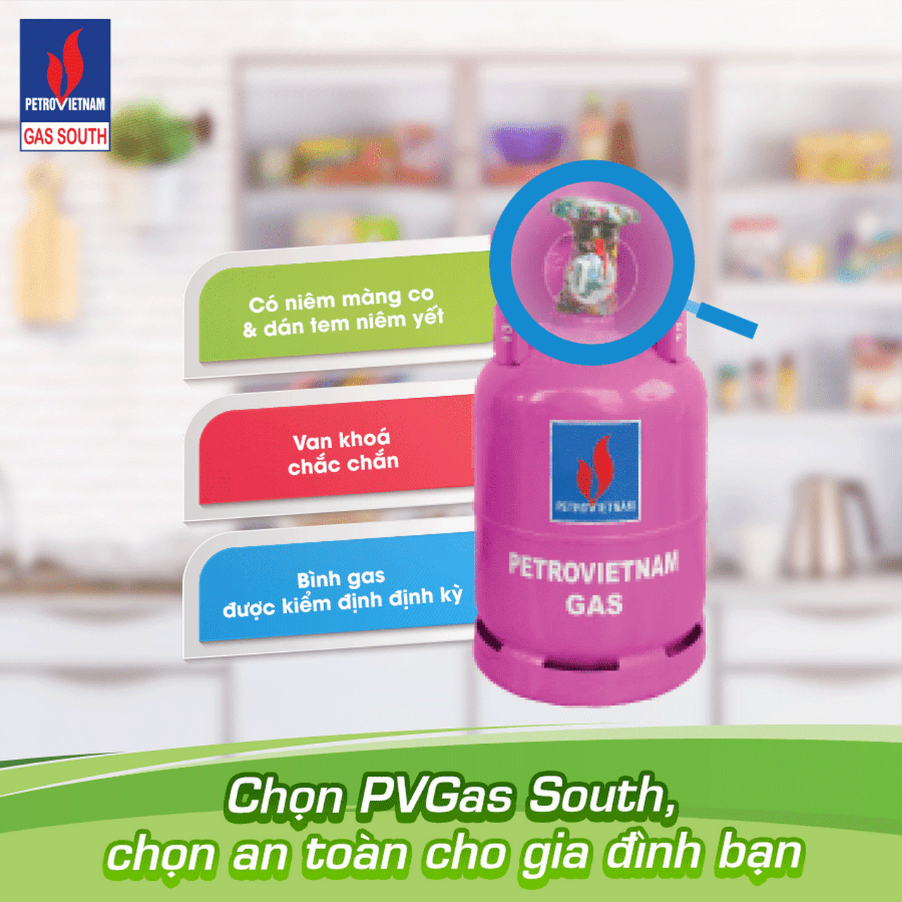 PVGas South quyết tâm phát triển công nghệ tiên tiến trong sản xuất bình gas
