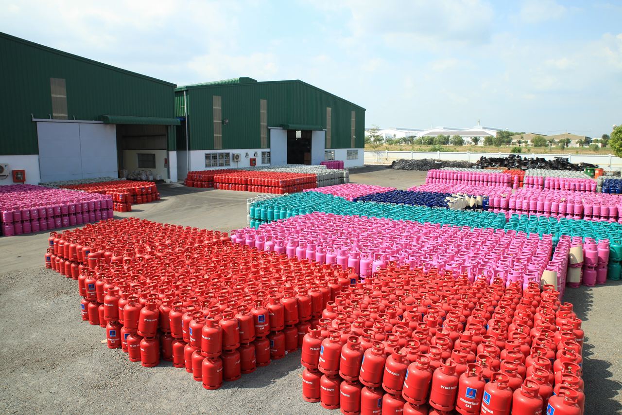 PVGas South quyết tâm phát triển công nghệ tiên tiến trong sản xuất bình gas