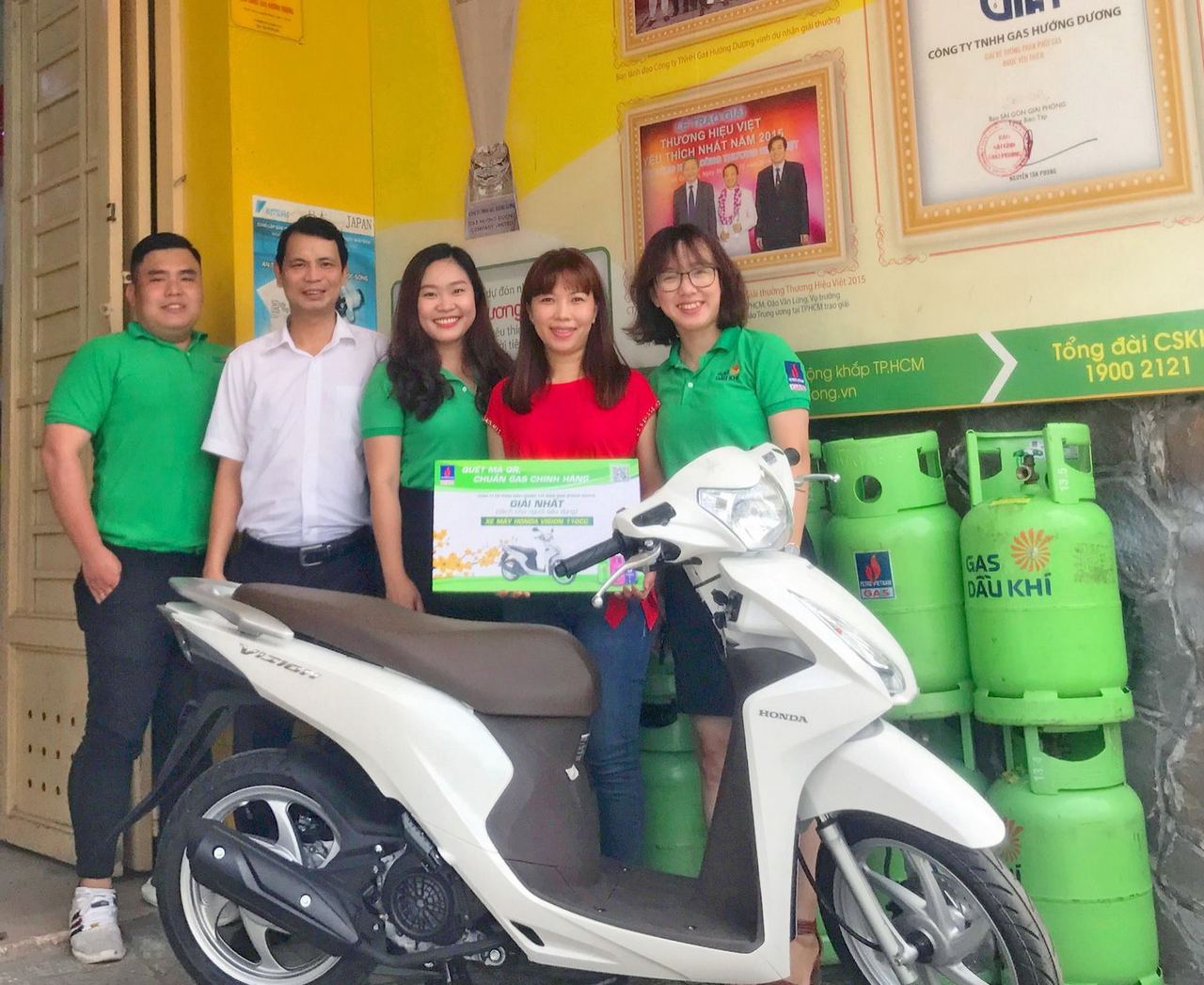 PVGas South quyết tâm phát triển công nghệ tiên tiến trong sản xuất bình gas