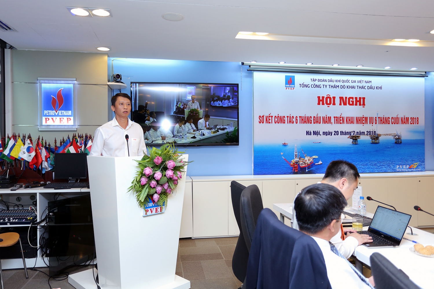 PVEP sơ kết hoạt động sản xuất kinh doanh 6 tháng năm 2018
