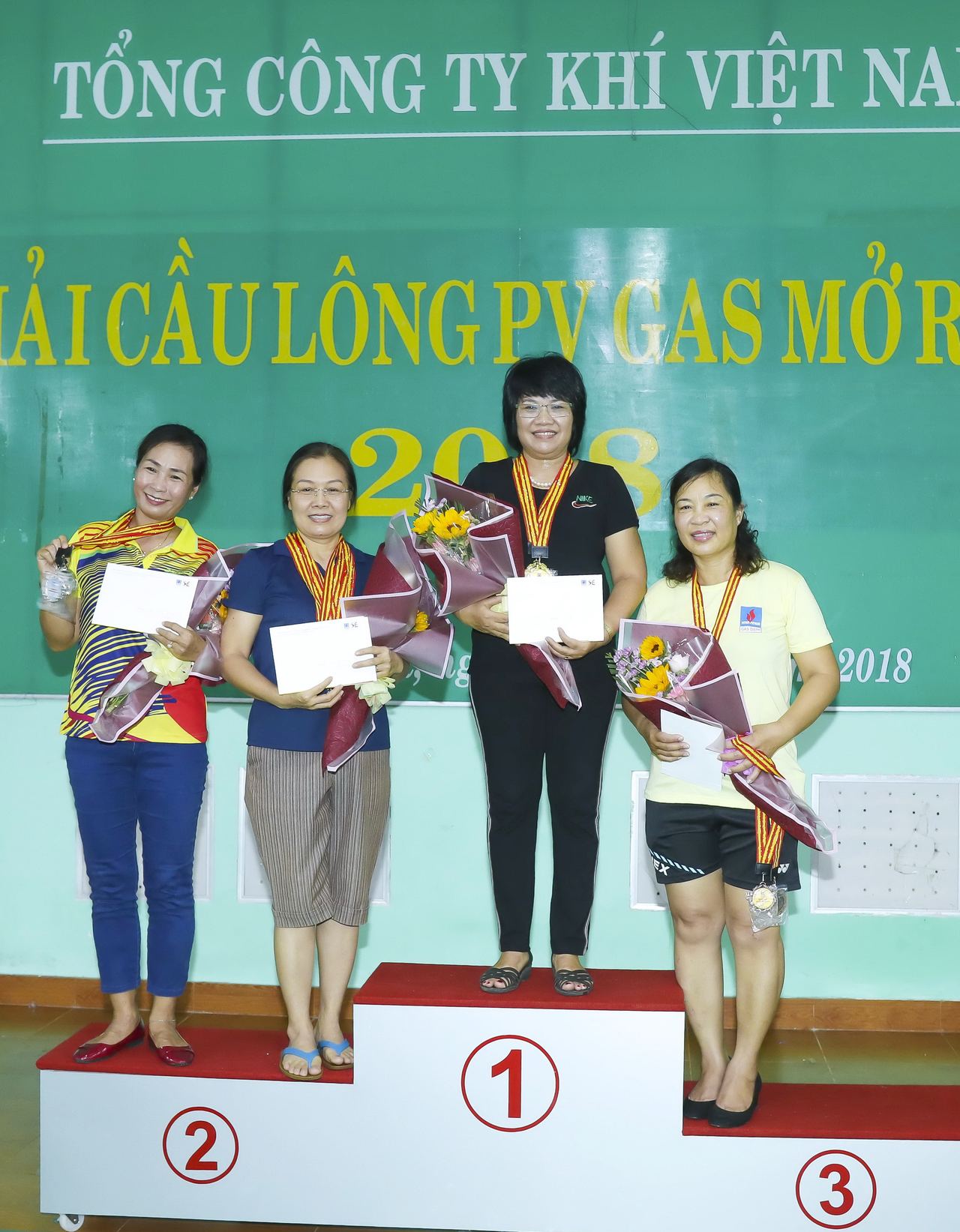 PV GAS tổ chức Giải cầu lông mở rộng 2018