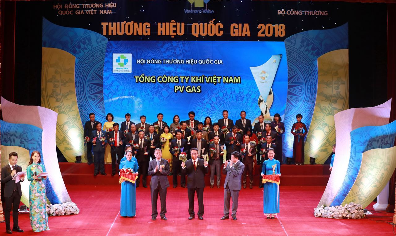 PV GAS được vinh danh Thương hiệu Quốc gia 2018 cho sản phẩm LPG PV GAS được vinh danh Thương hiệu Quốc gia 2018 cho sản phẩm LPG