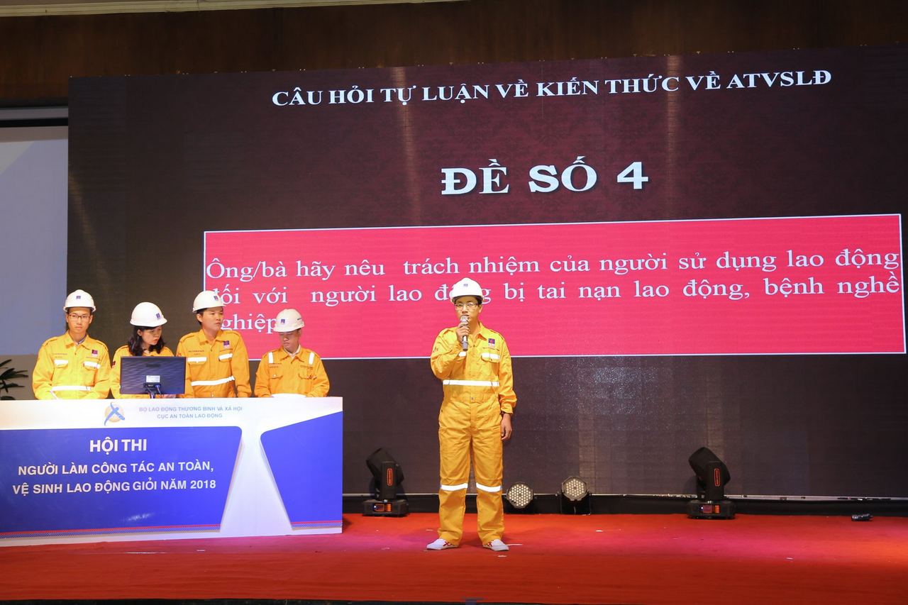 KVT giành giải Nhì Hội thi Người làm công tác an toàn, vệ sinh lao động giỏi - Bộ LĐTBXH năm 2018 KVT giành giải Nhì Hội thi Người làm công tác an toàn, vệ sinh lao động giỏi - Bộ LĐTBXH năm 2018