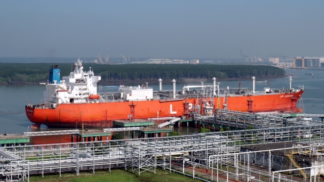 Kho cảng PV GAS Vũng Tàu tiếp nhận chuyến tàu LPG lạnh thứ 100