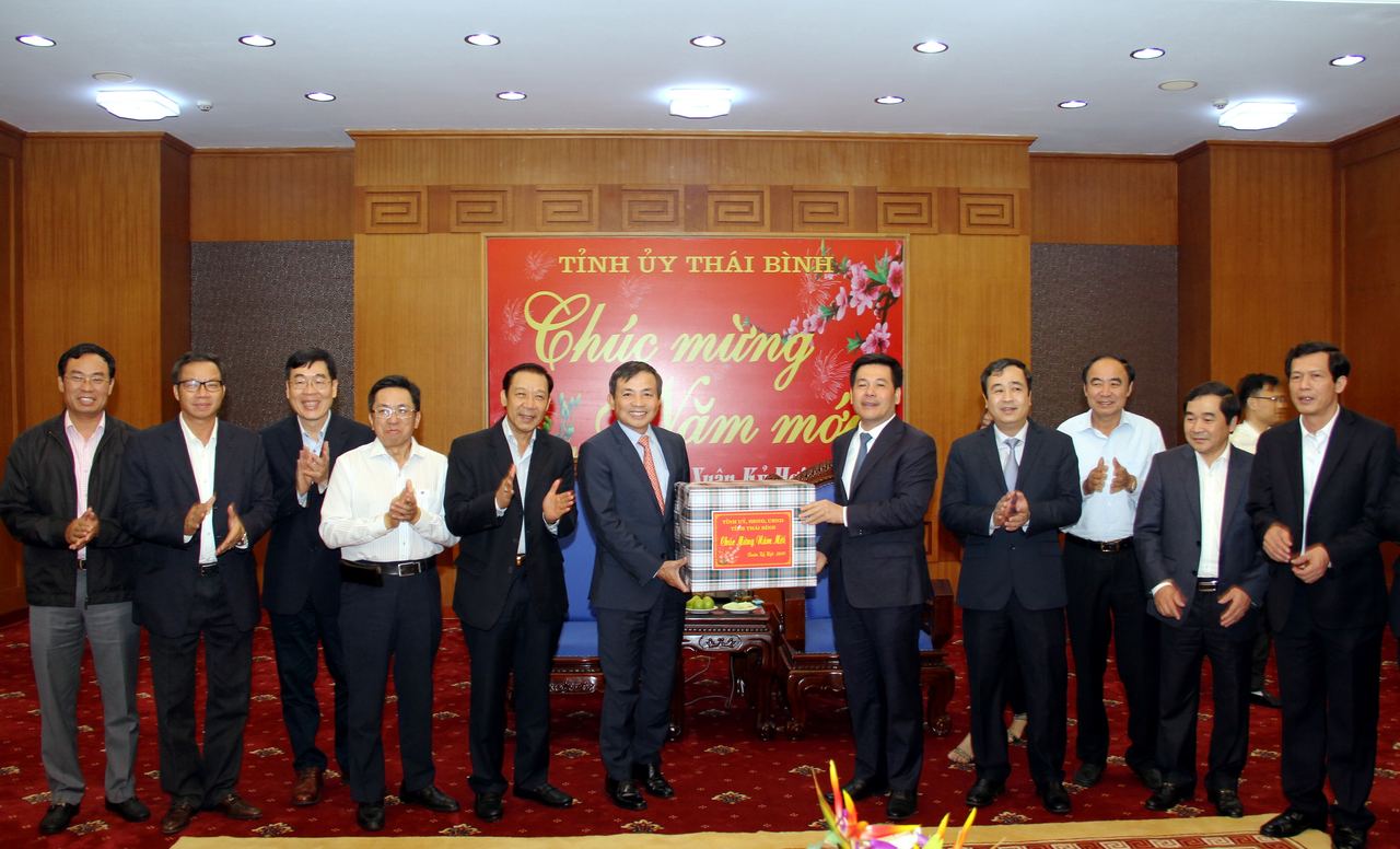 Tổng công ty Khí Việt Nam cam kết phối hợp cùng phát triển đối với tỉnh Thái Bình