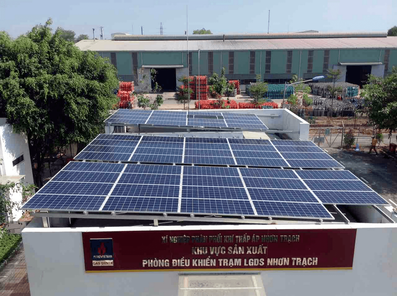 Xí nghiệp Phân phối Khí thấp áp Nhơn Trạch: Sử dụng hệ thống điện mặt trời để tiết kiệm hơn 60% chi phí