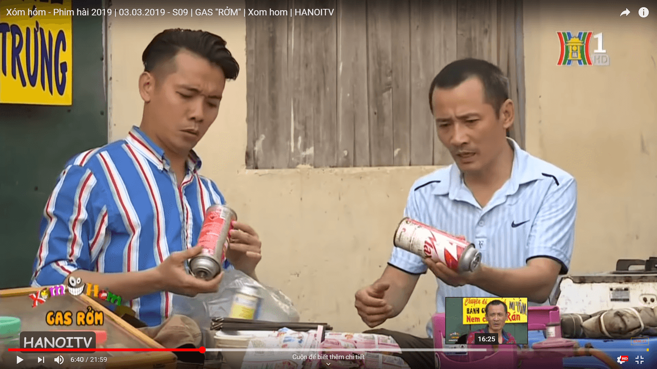 “Xóm hóm” đả kích “Gas rởm” “Xóm hóm” đả kích “Gas rởm”