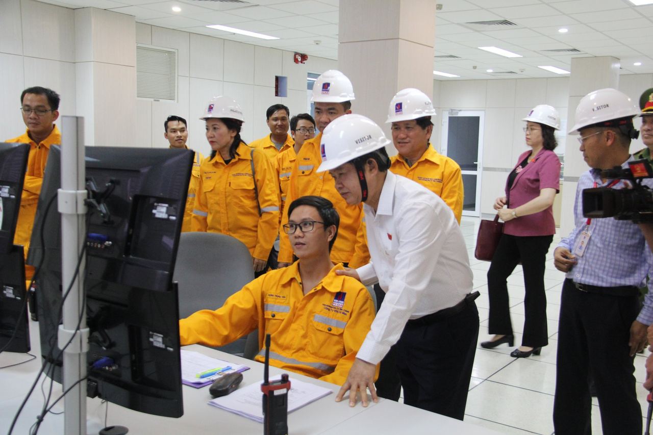 KCM thực hiện công tác phối hợp bảo đảm an ninh an toàn công trình khí