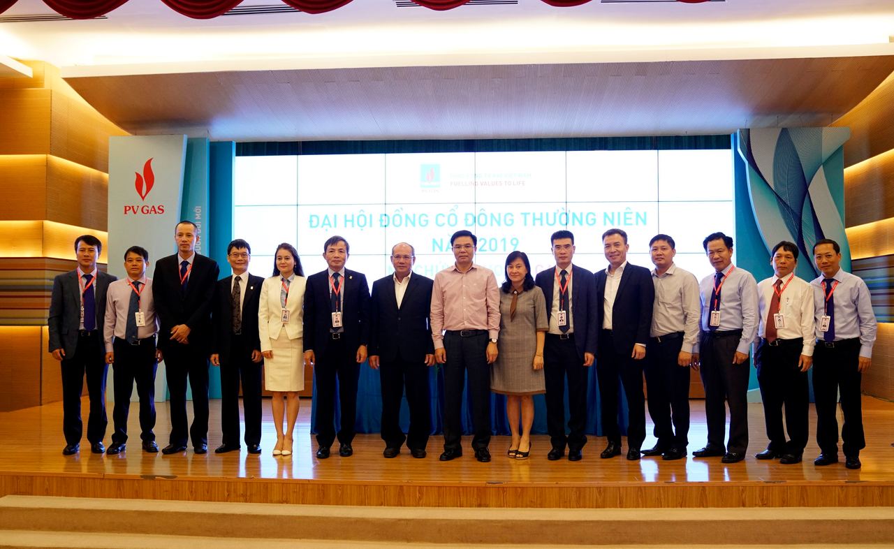 PV GAS tổ chức Đại hội đồng cổ đông thường niên năm 2019: thông qua 8 tờ trình, dự kiến chia cổ tức 30% trong năm 2019