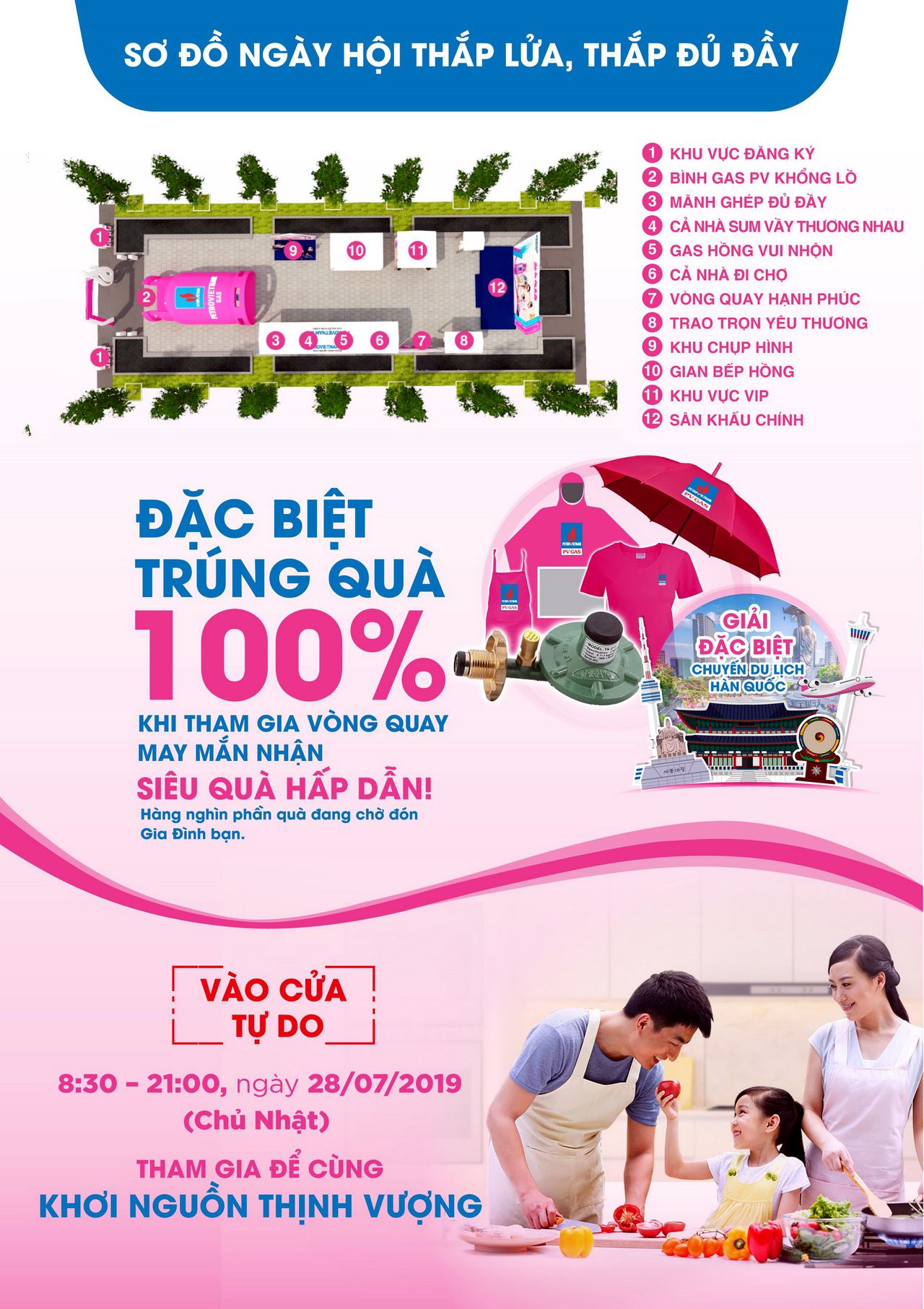 Ngày hội PetroVietnam Gas - Thắp lửa, thắp đủ đầy: Đặc sắc, hấp dẫn, kết nối gia đình Việt Ngày hội PetroVietnam Gas - Thắp lửa, thắp đủ đầy: Đặc sắc, hấp dẫn, kết nối gia đình Việt