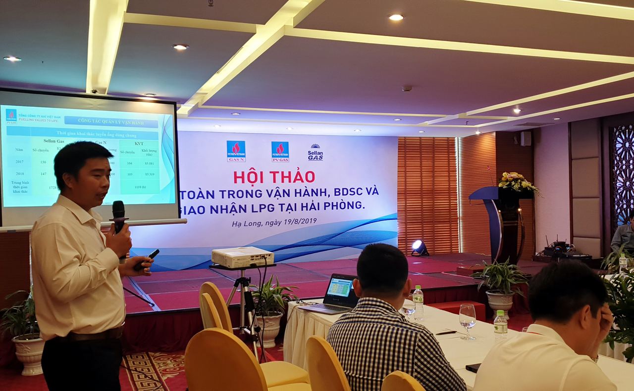 Các đơn vị PV GAS tăng cường phối hợp, đảm bảo an toàn trong hoạt động kinh doanh LPG tại kho cảng Đình Vũ