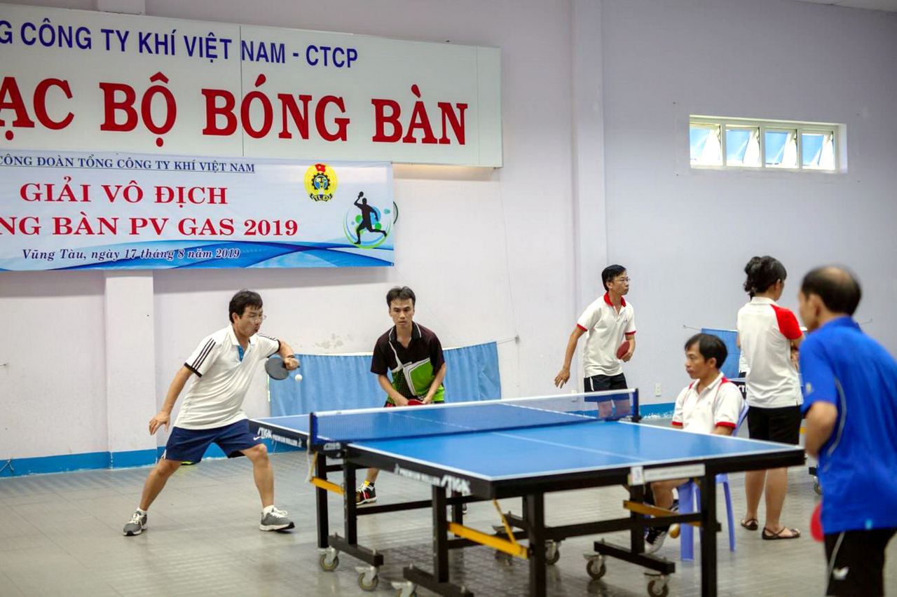 PV GAS tổ chức Giải Bóng bàn 2019