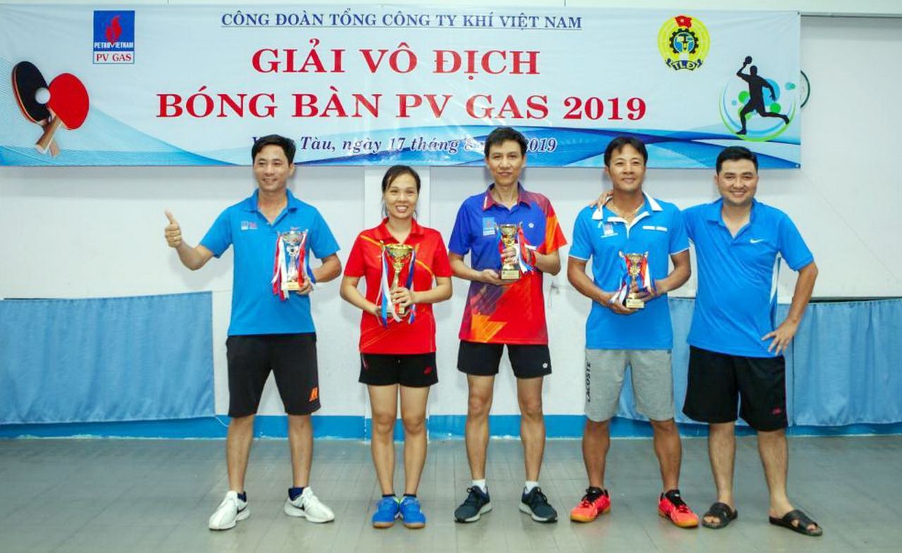 PV GAS tổ chức Giải Bóng bàn 2019