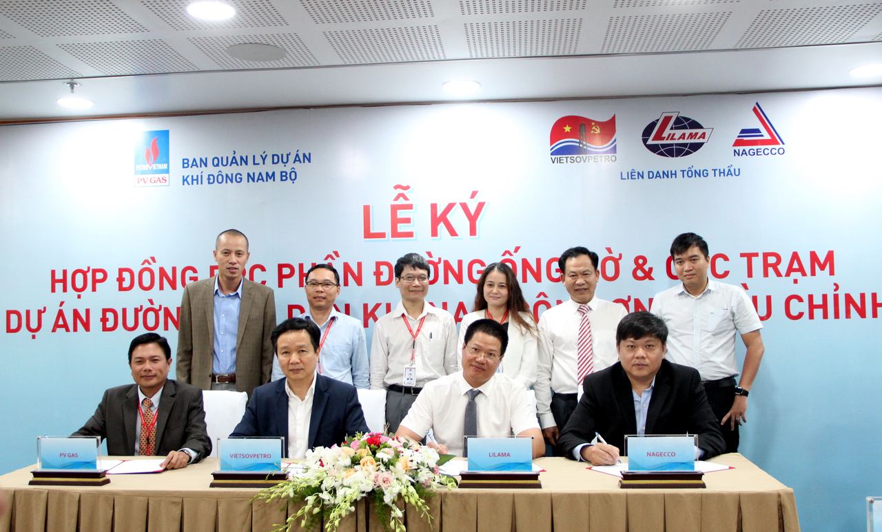 PV GAS kí hợp đồng liên quan đến dự án NCS 2 điều chỉnh