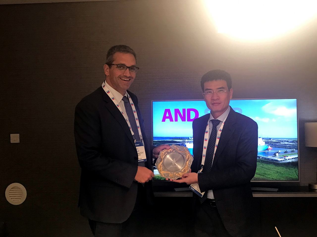 Tổng Giám đốc PV GAS Dương Mạnh Sơn tham dự Gastech 2019