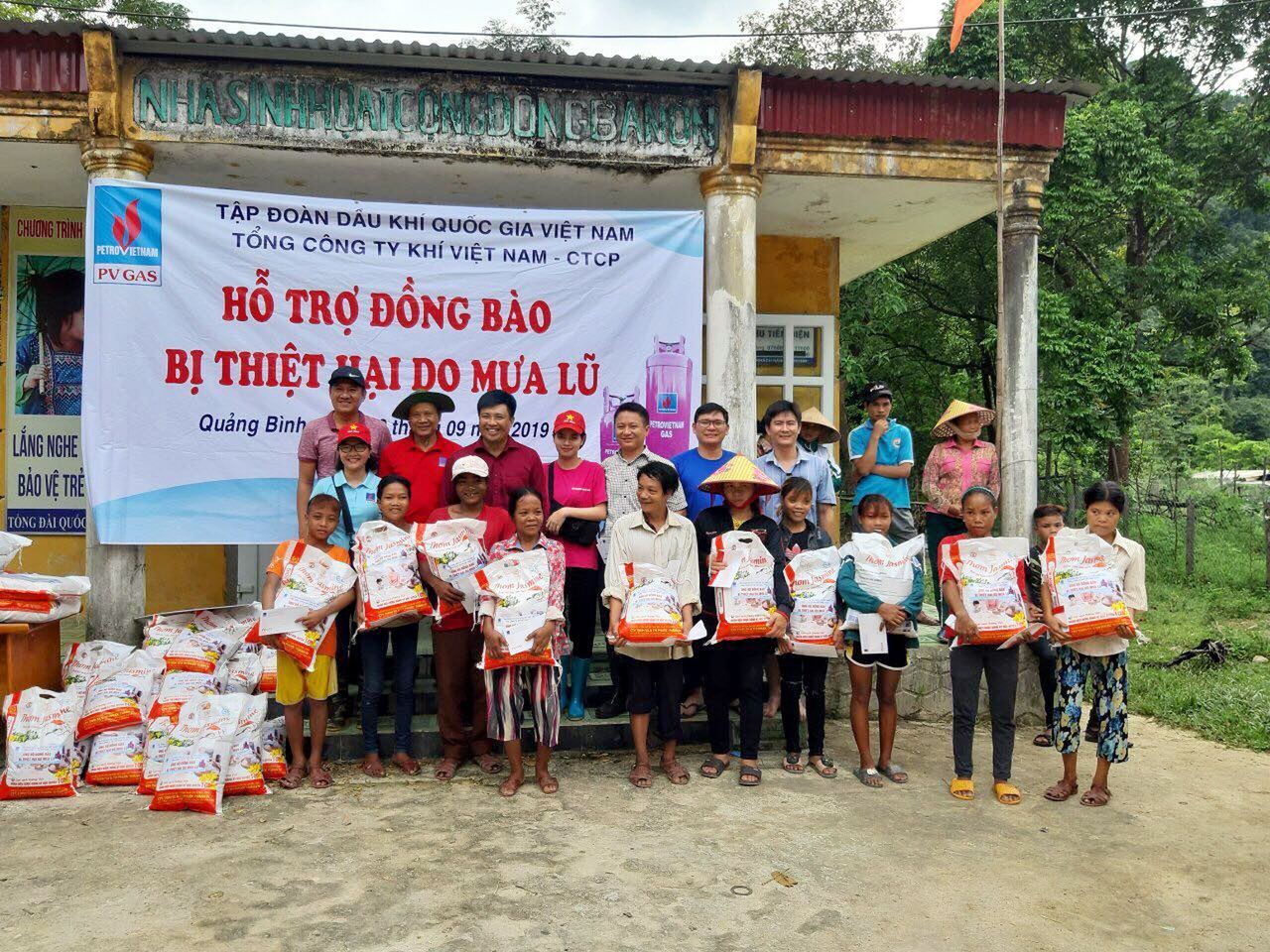 Thực hiện các chương trình ASXH nhân kỷ niệm 29 năm thành lập PV GAS