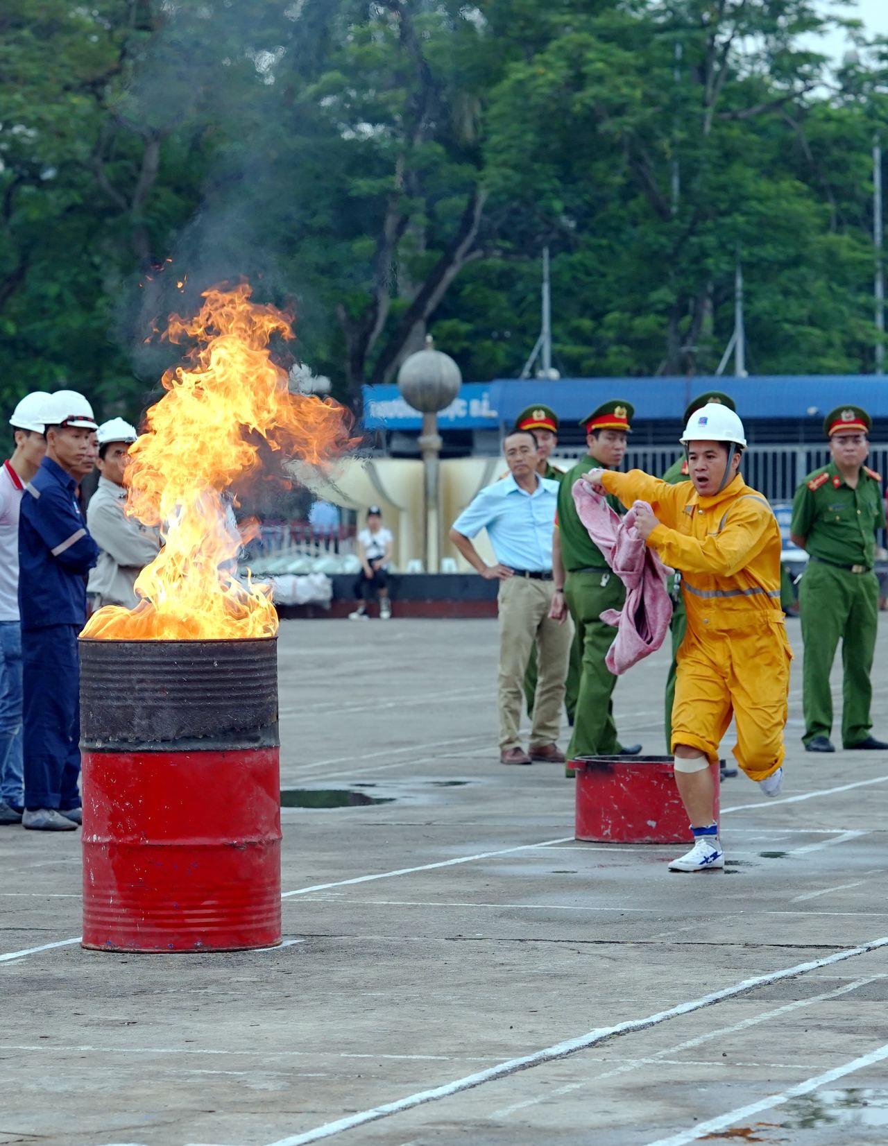 Các đơn vị của PV GAS hưởng ứng tháng Phòng chống Cháy nổ 2019