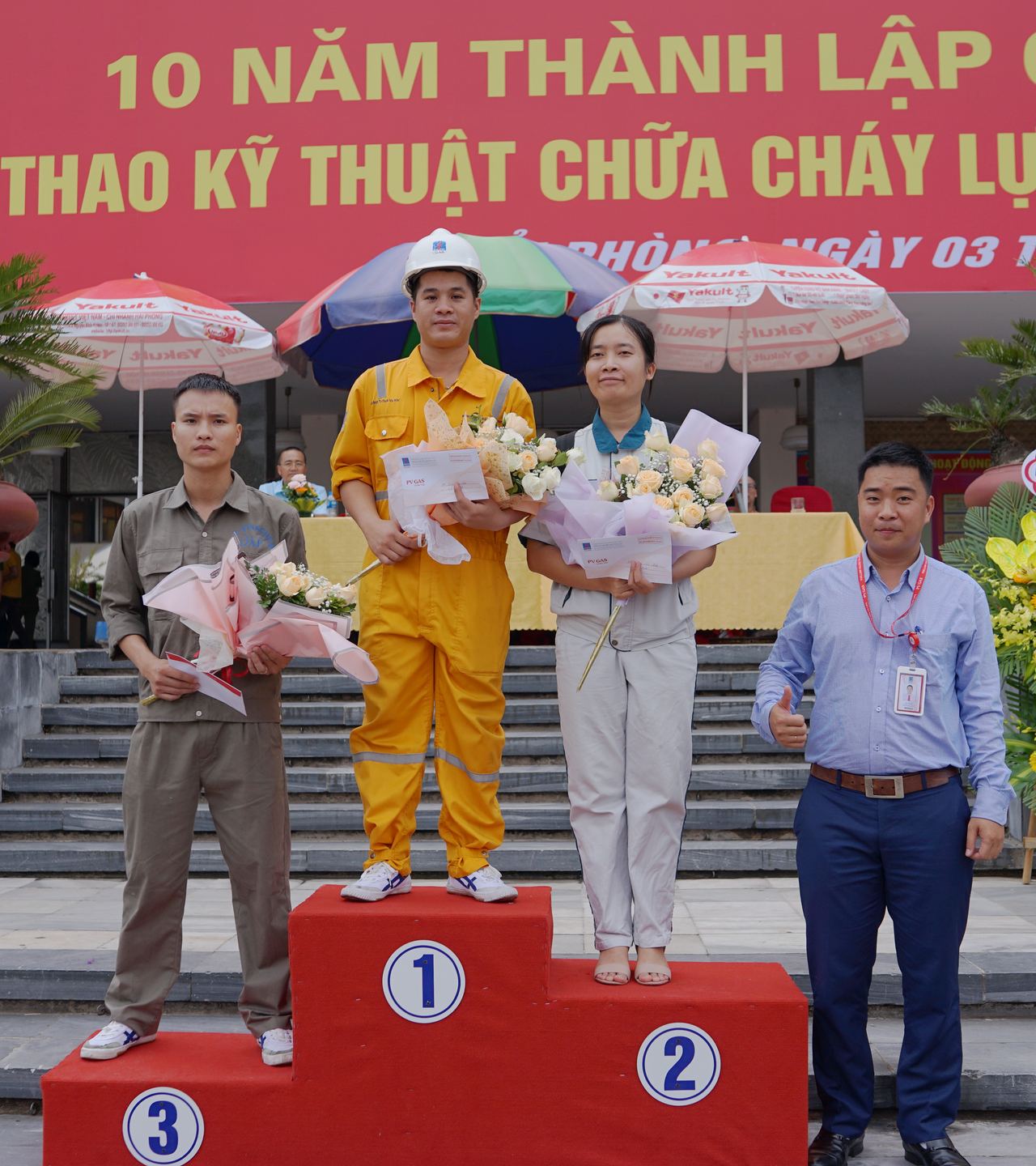 Các đơn vị của PV GAS hưởng ứng tháng Phòng chống Cháy nổ 2019