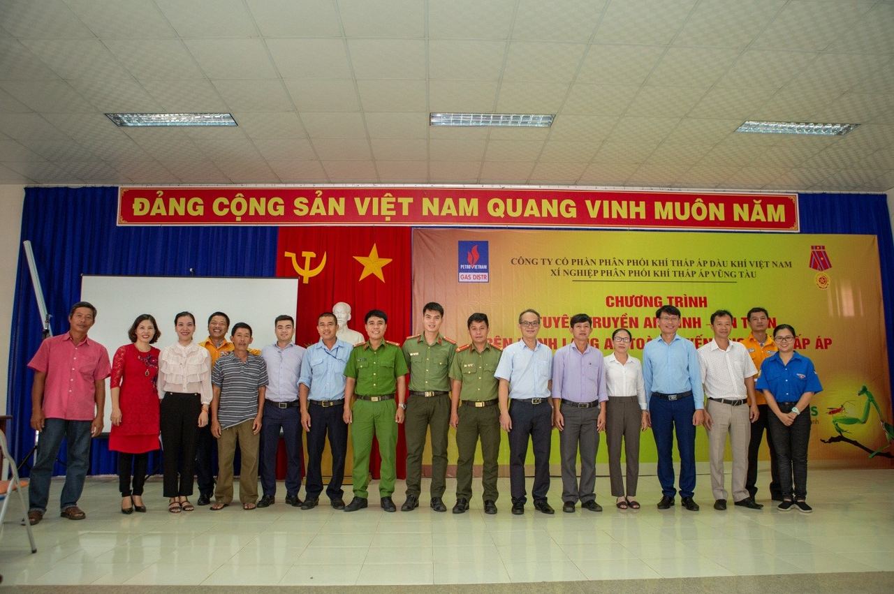 Các đơn vị của PV GAS hưởng ứng tháng Phòng chống Cháy nổ 2019