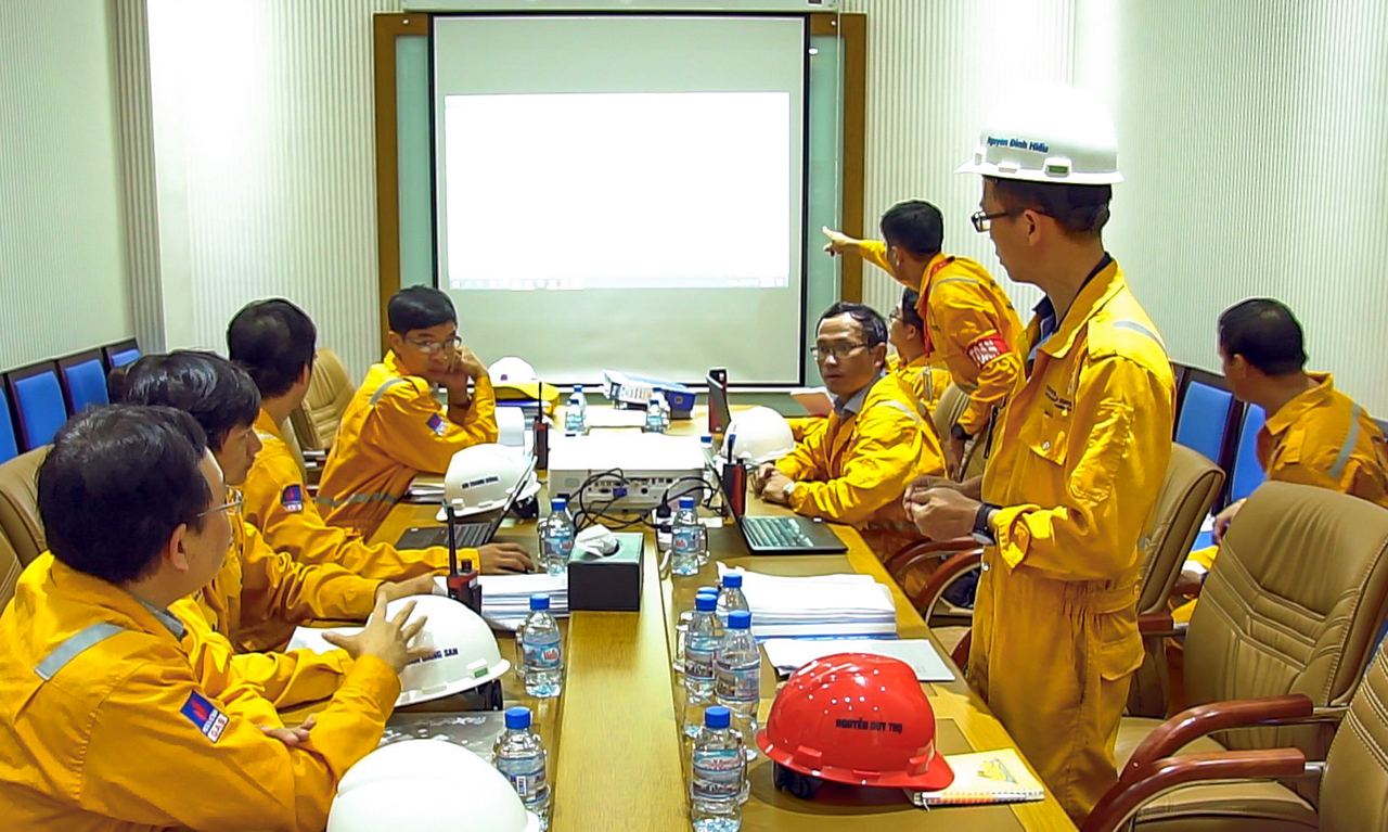 12 ngày đêm hoàn thành bảo dưỡng sửa chữa lớn GPP Dinh Cố