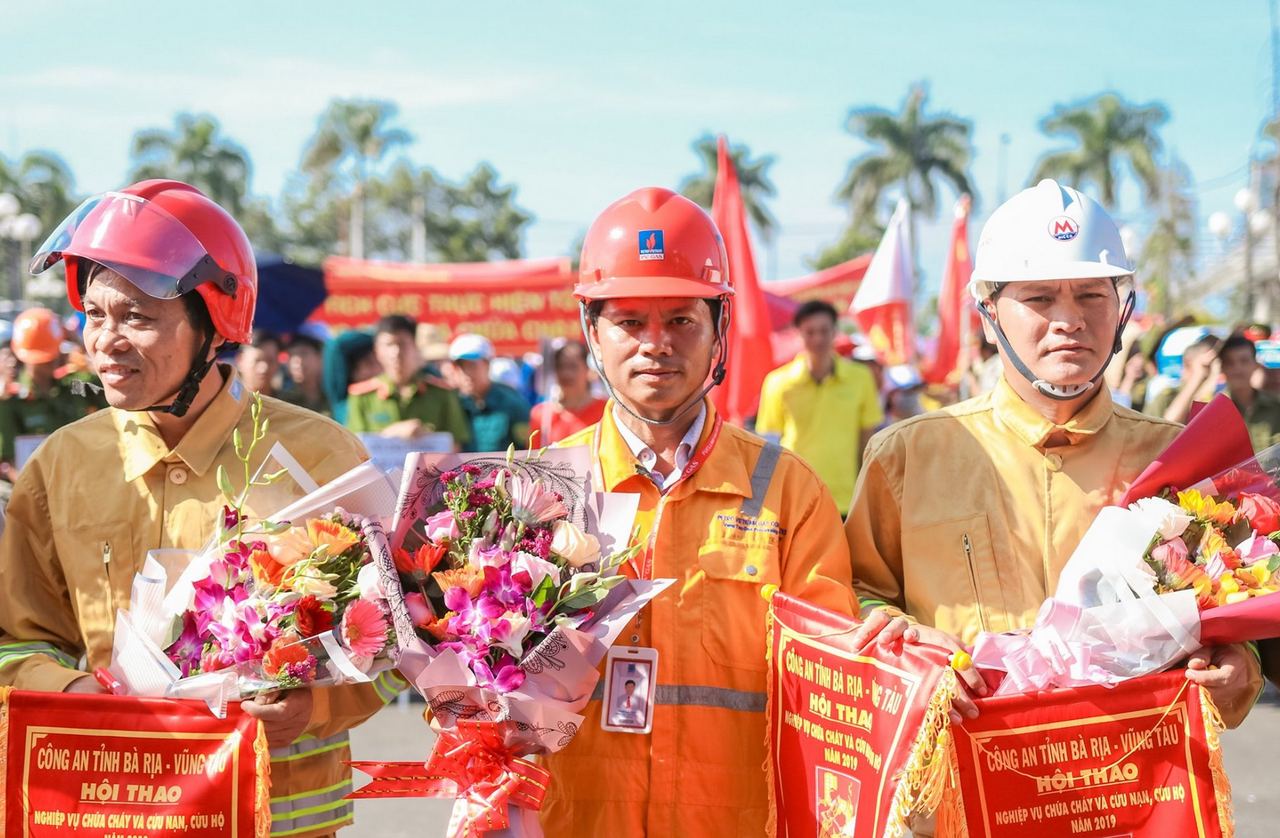 PV GAS giành giải cao tại Hội thao nghiệp vụ PCCC tỉnh BRVT