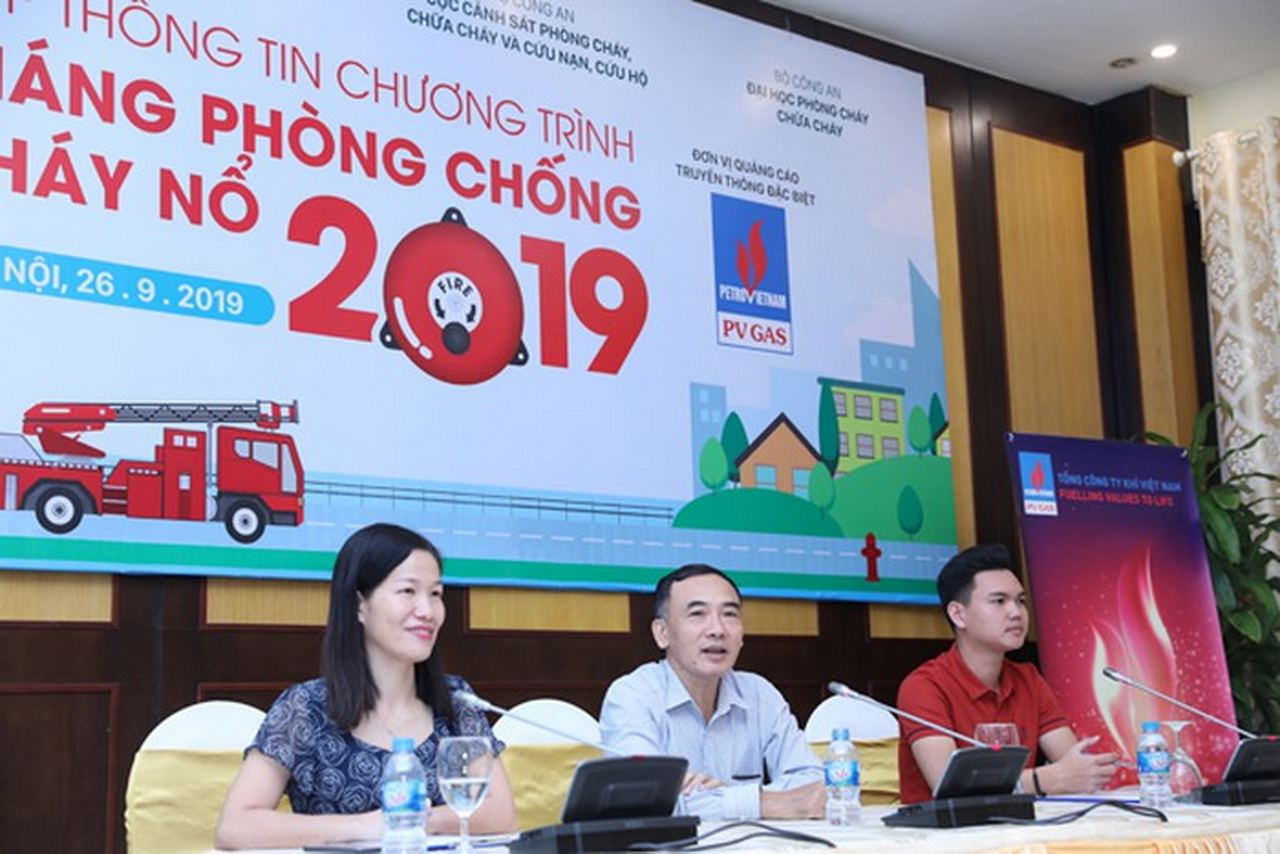 PV GAS đồng hành cùng “Tháng phòng chống cháy nổ năm 2019”