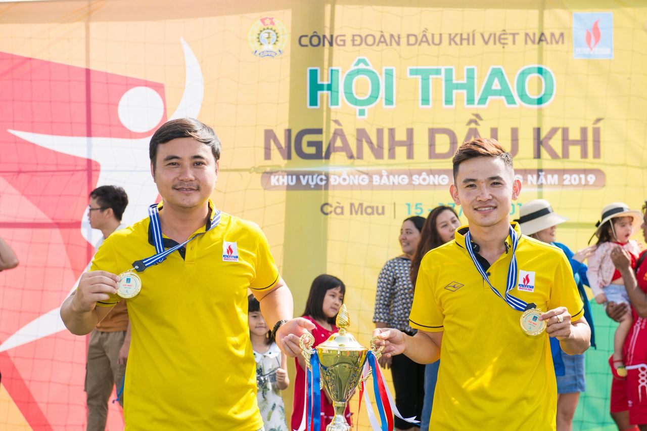 Công ty Khí Cà Mau giành nhiều giải thưởng tại Hội thao ngành Dầu khí