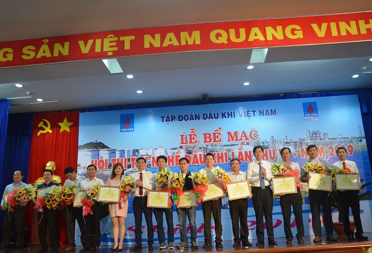 PV GAS nhận được nhiều giải thưởng tại Hội thi tay nghề Dầu khí lần thứ VI