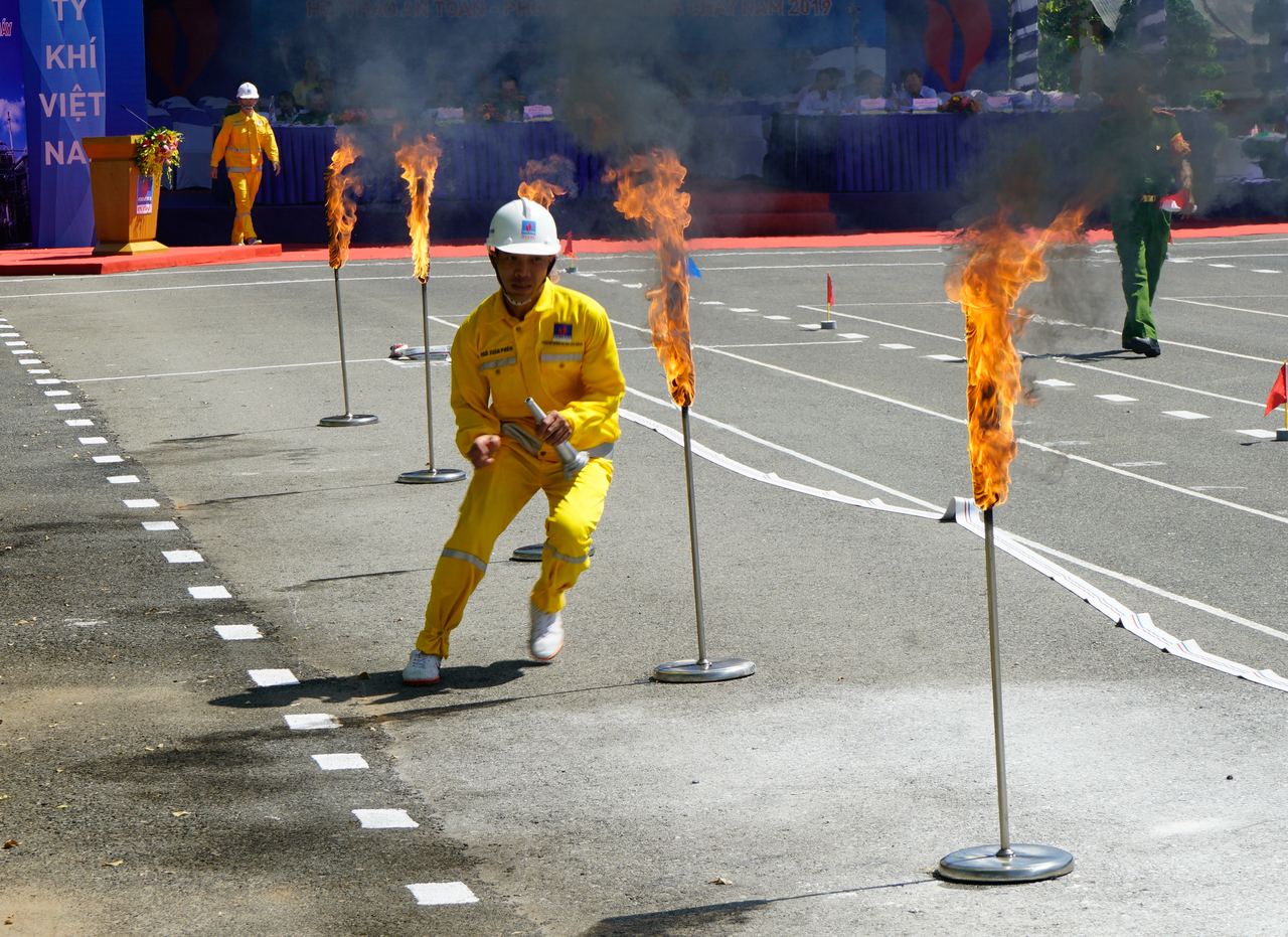 Sôi nổi Hội thao PCCC PV GAS năm 2019