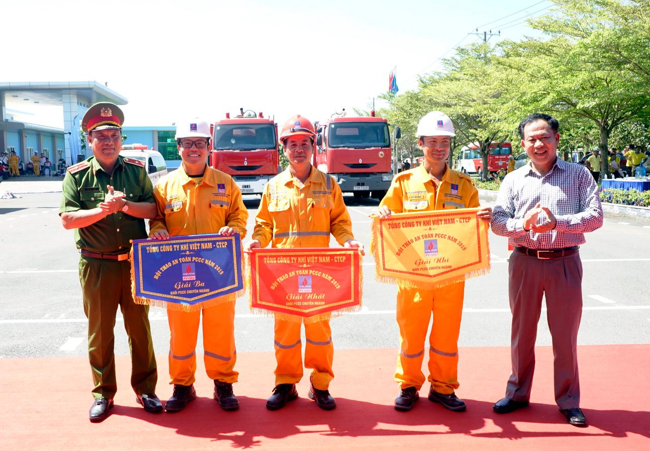 Sôi nổi Hội thao PCCC PV GAS năm 2019