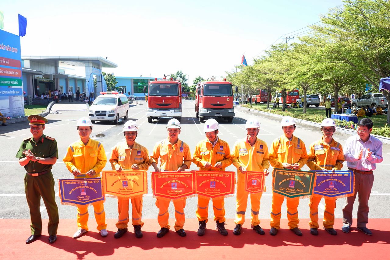 Sôi nổi Hội thao PCCC PV GAS năm 2019