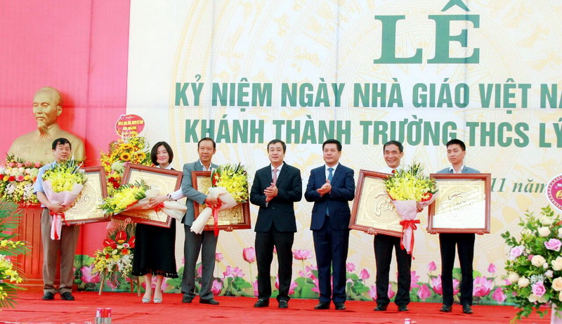 PV GAS phối hợp khánh thành trường THCS Lý Nam Đế, Thái Bình