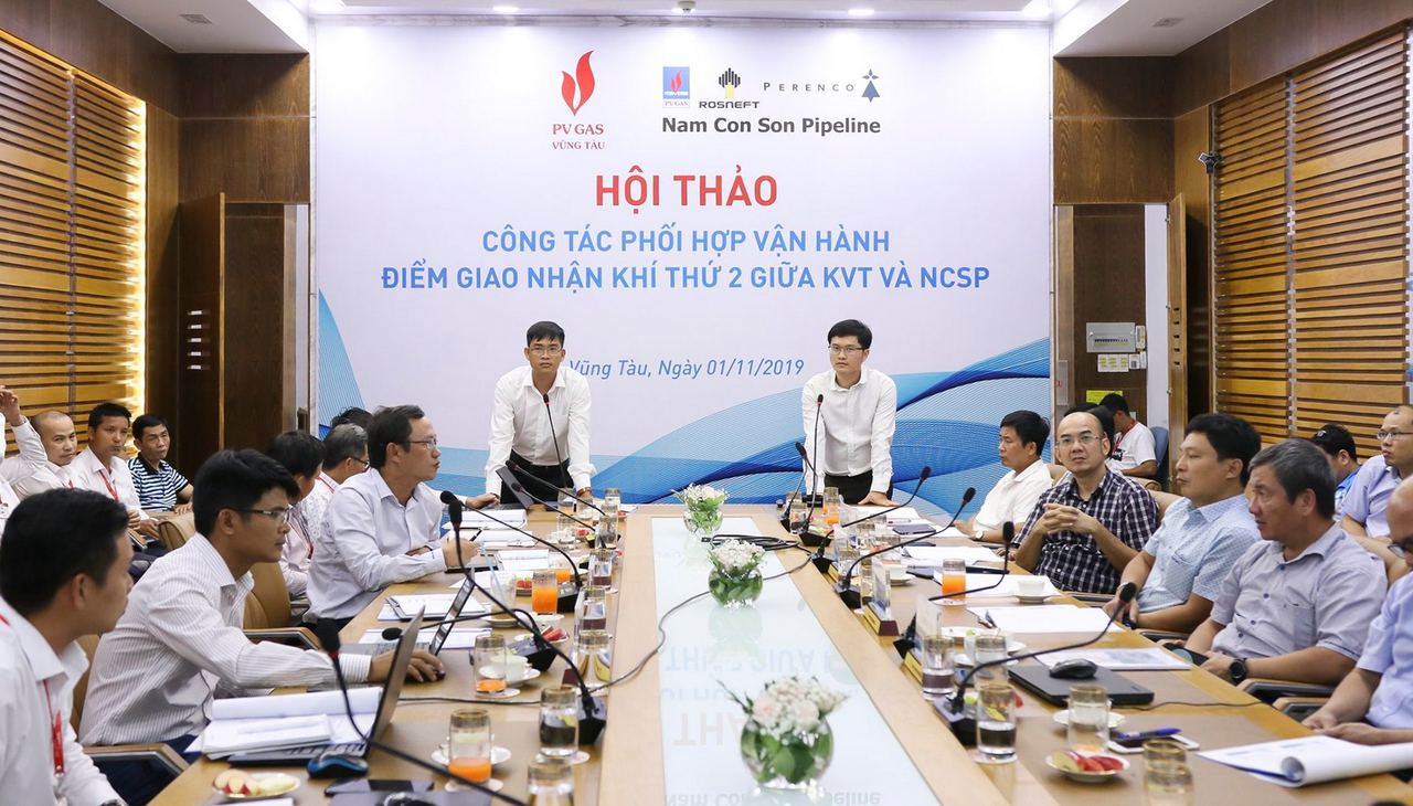 KVT và NCSP tổ chức hội thảo “Công tác phối hợp vận hành Điểm giao nhận khí 2”