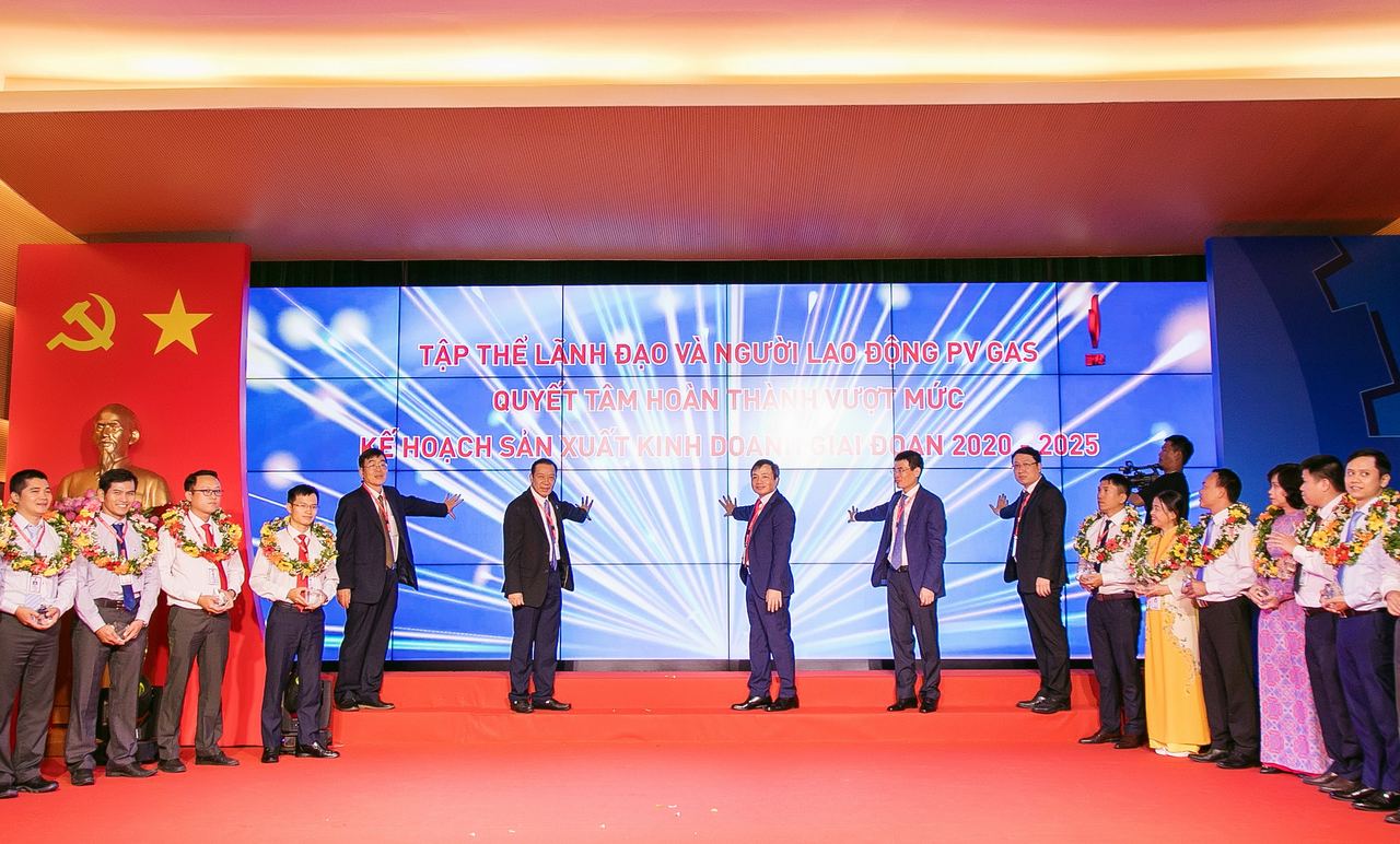 Chúc mừng PV Gas về đích trước kế hoạch, hoàn thành vượt mức các chỉ tiêu kế hoạch 2019 Chúc mừng PV Gas về đích trước kế hoạch, hoàn thành vượt mức các chỉ tiêu kế hoạch 2019
