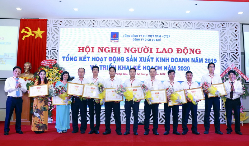 Công ty Dịch Vụ Khí: Hoàn thành tốt các mục tiêu, nhiệm vụ trọng tâm