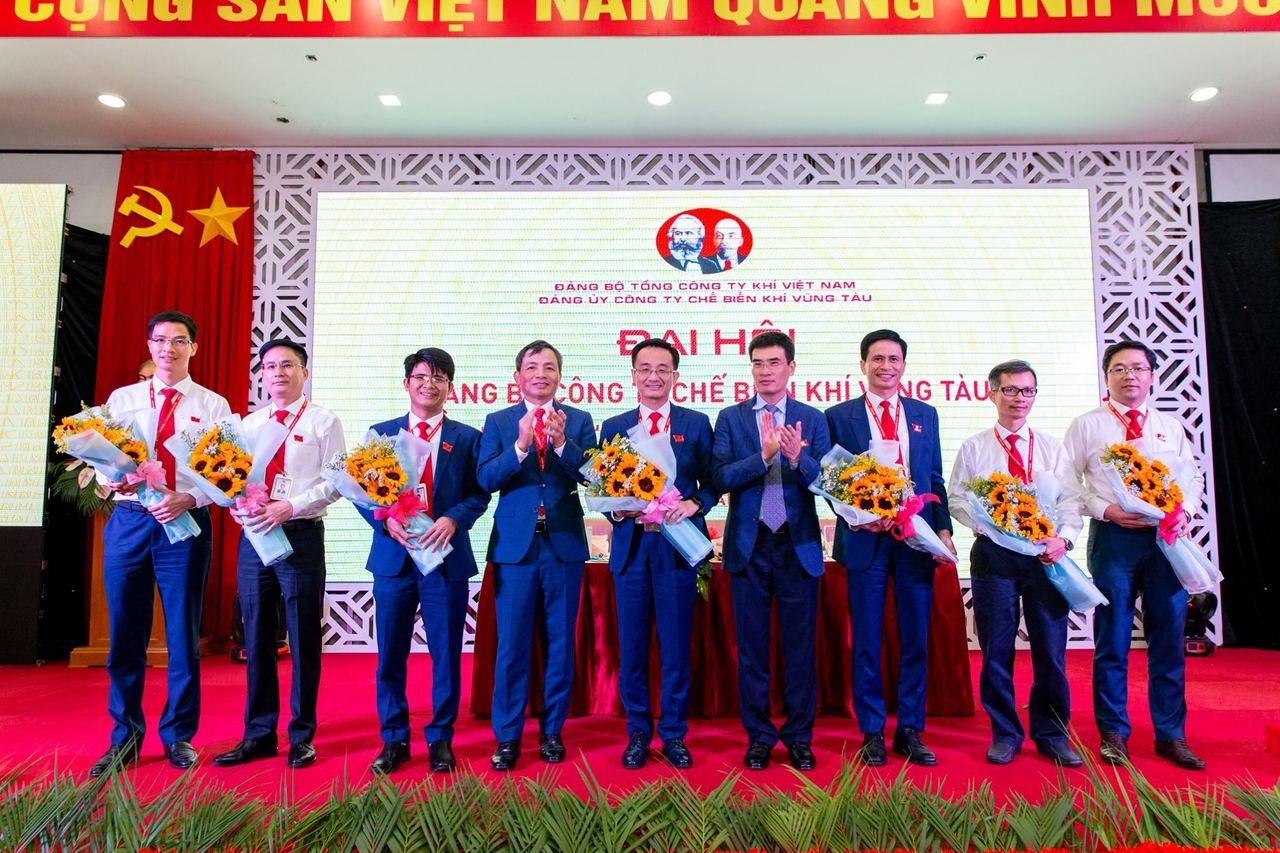 ĐẠI HỘI ĐẢNG BỘ CÔNG TY CHẾ BIẾN KHÍ VŨNG TÀU LẦN III, NHIỆM KỲ 2020-2025