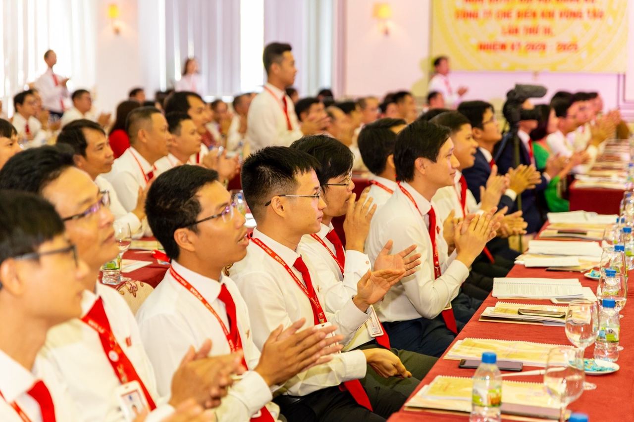 ĐẠI HỘI ĐẢNG BỘ CÔNG TY CHẾ BIẾN KHÍ VŨNG TÀU LẦN III, NHIỆM KỲ 2020-2025