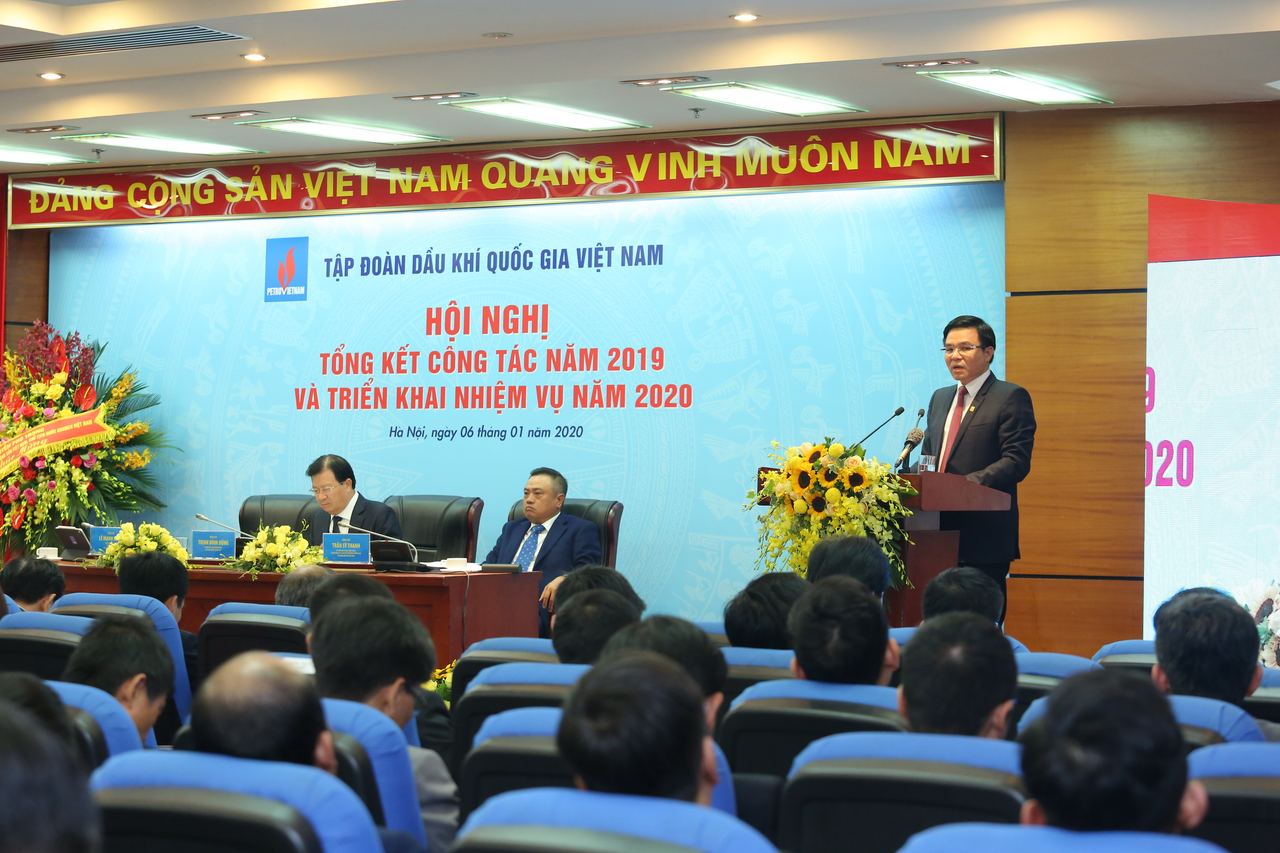 Hội nghị Tổng kết công tác năm 2019 và triển khai nhiệm vụ năm 2020 của PVN: PV GAS nhận Bằng khen tập thể có thành tích xuất sắc năm 2019