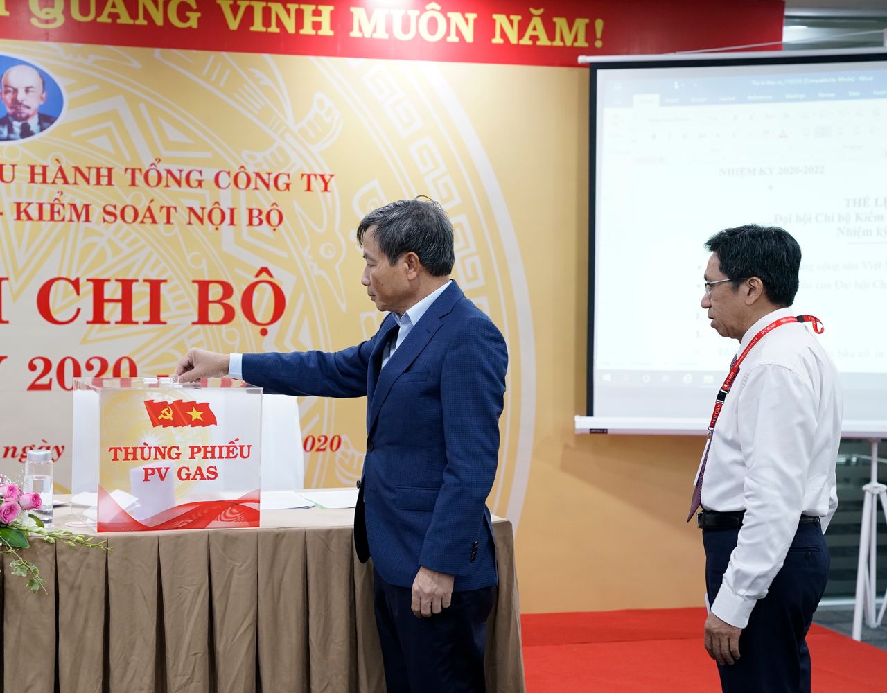 Chi bộ Kiểm soát - Kiểm soát nội bộ PV GAS tổ chức Đại hội điểm nhiệm kỳ 2020 - 2022