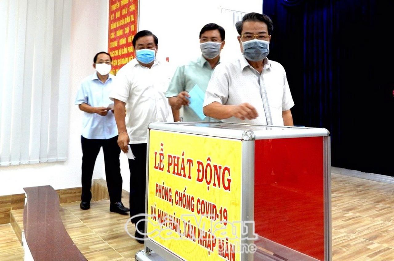 Tổng Công ty Khí Việt Nam ủng hộ 2 tỷ đồng ủng hộ Cà Mau phòng chống dịch Covid-19