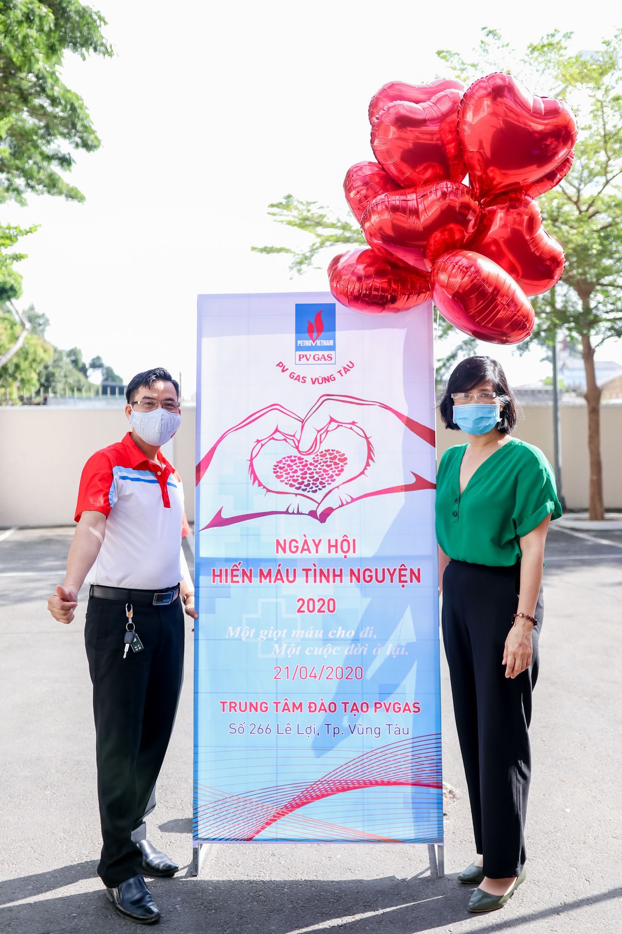 222 đơn vị máu từ Ngày hội hiến máu "KVT - Trao yêu thương, sẻ chia sự sống"