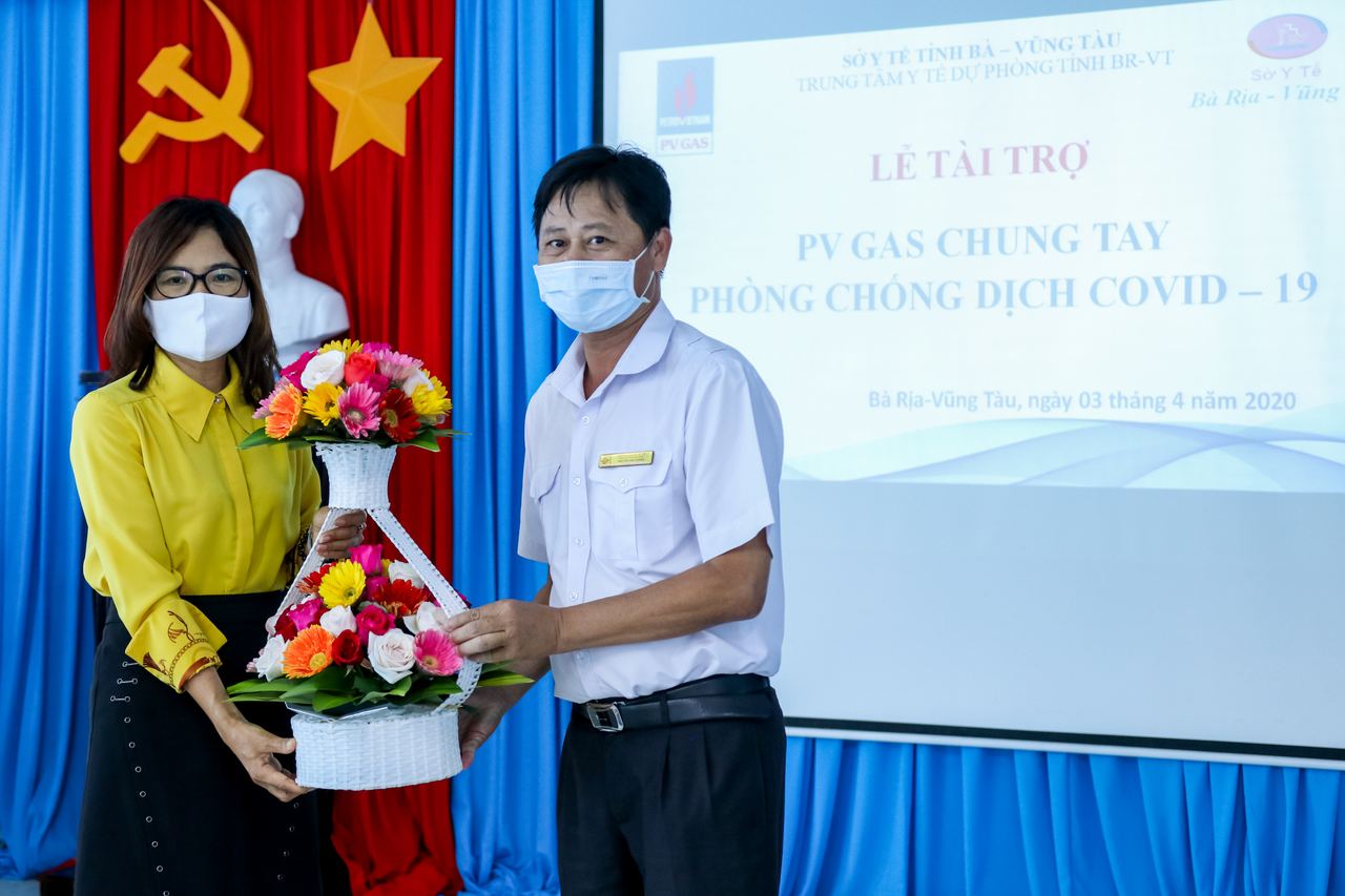 PV GAS chung tay phòng chống dịch Covid - 19 tại BR-VT PV GAS chung tay phòng chống dịch Covid - 19 tại BR-VT