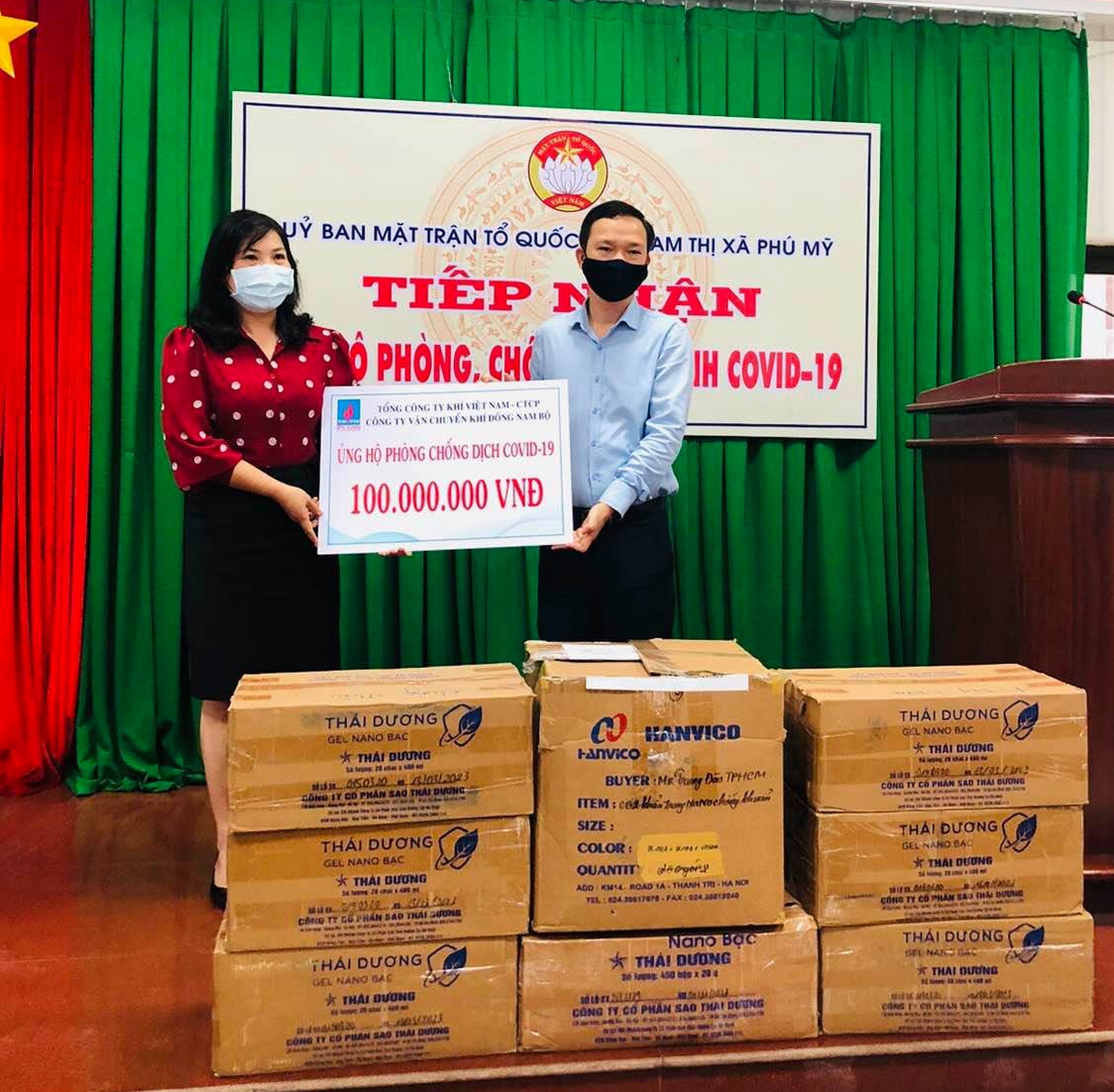 PV GAS actively carries out and donates for COVID-19 prevention and control