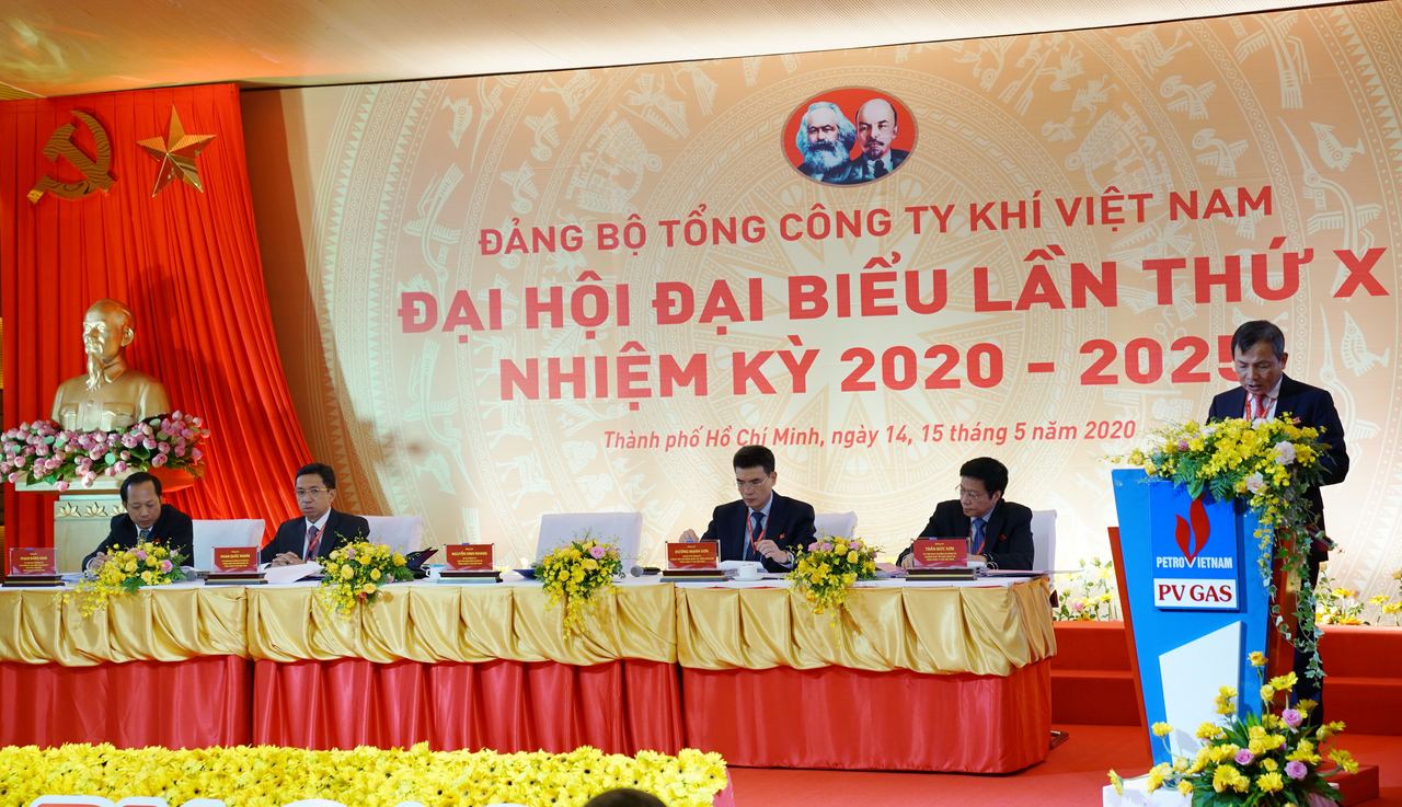 Khai mạc Đại hội Đại biểu Đảng bộ Tổng công ty Khí Việt Nam lần X, nhiệm kỳ 2020 - 2025