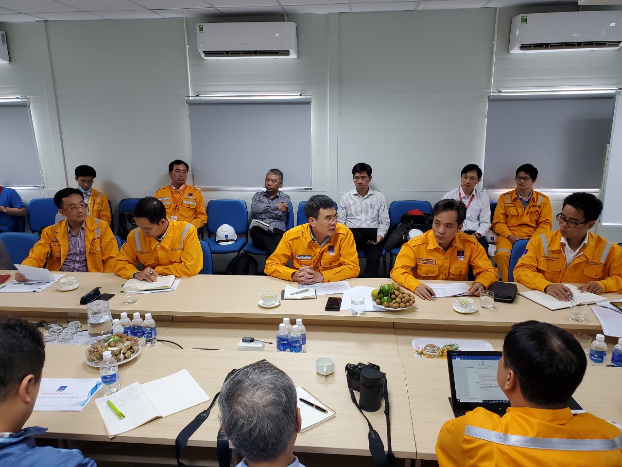Tổng giám đốc PV GAS kiểm tra và triển khai công tác trên công trường dự án trọng điểm Tổng giám đốc PV GAS kiểm tra và triển khai công tác trên công trường dự án trọng điểm