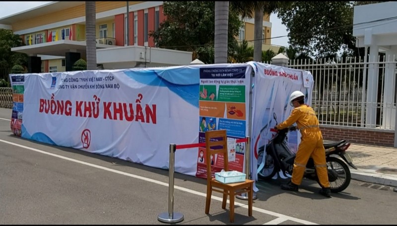Phân xưởng vận hành - KĐN đi đầu phòng, chống dịch Covid-19