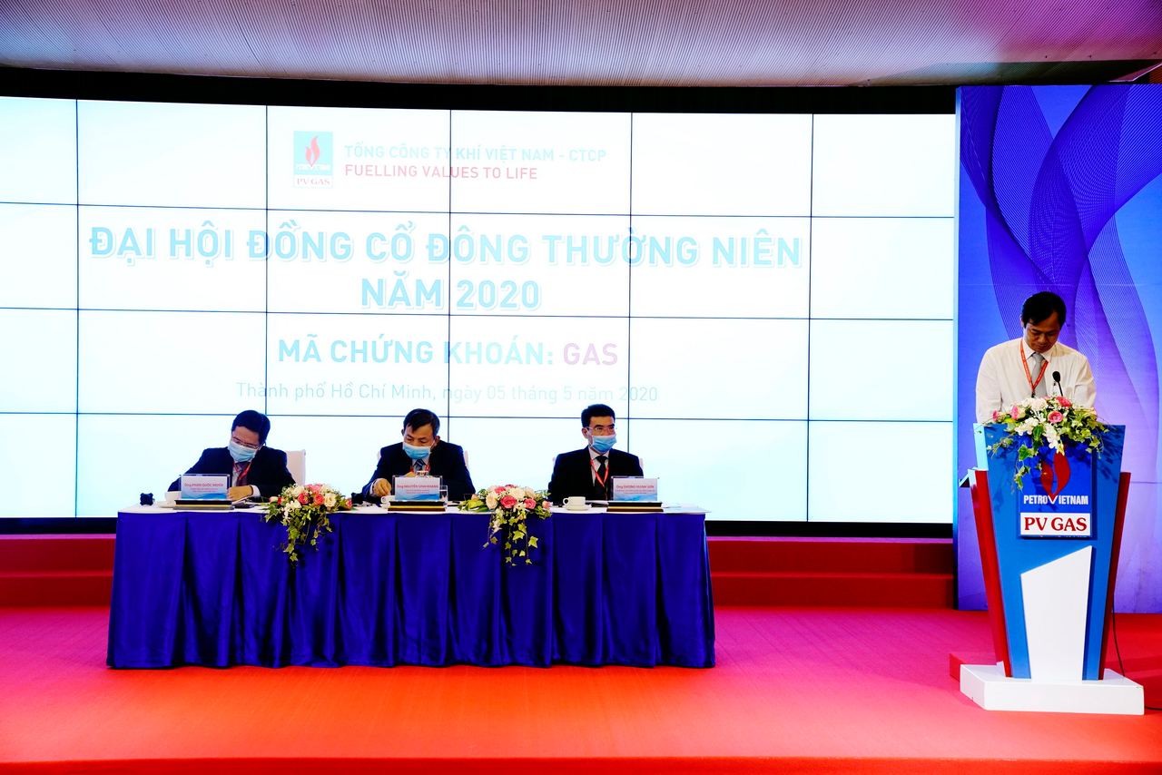 PV GAS đảm bảo các điều kiện an toàn, tổ chức thành công Cuộc họp Đại hội đồng cổ đông thường niên 2020 PV GAS đảm bảo các điều kiện an toàn, tổ chức thành công Cuộc họp Đại hội đồng cổ đông thường niên 2020