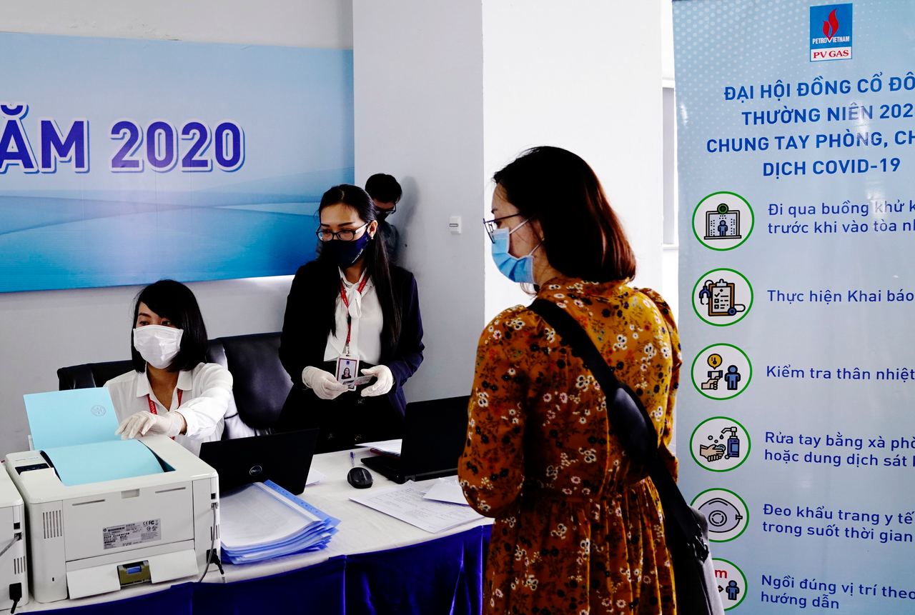 PV GAS đảm bảo các điều kiện an toàn, tổ chức thành công Cuộc họp Đại hội đồng cổ đông thường niên 2020